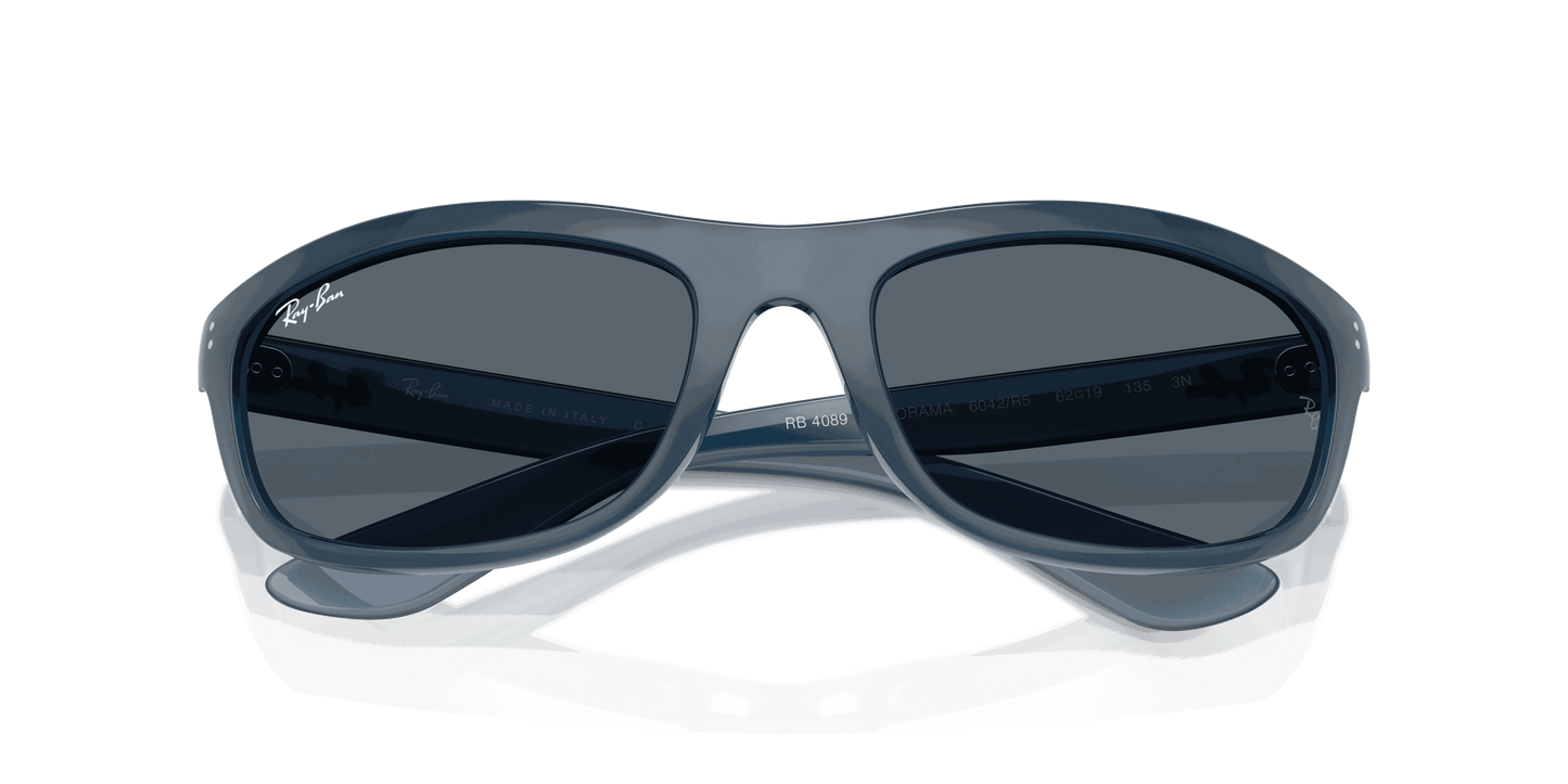 [Blue Lenses, Matte Opal Blue Frame]