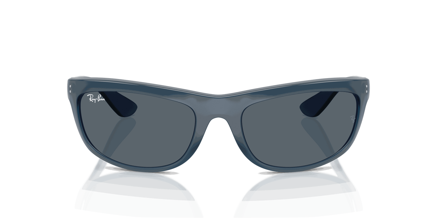 [Blue Lenses, Matte Opal Blue Frame]