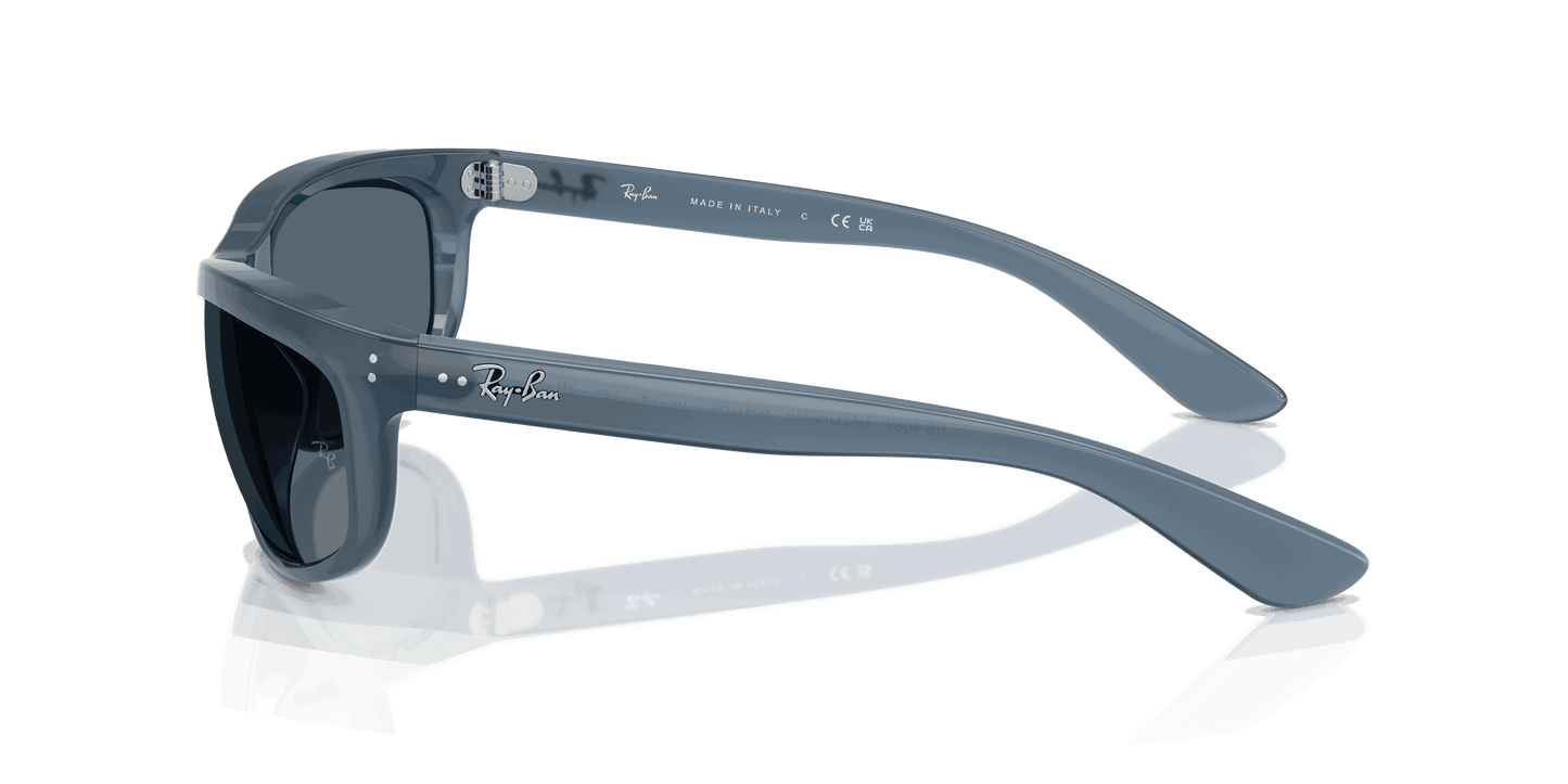 [Blue Lenses, Matte Opal Blue Frame]