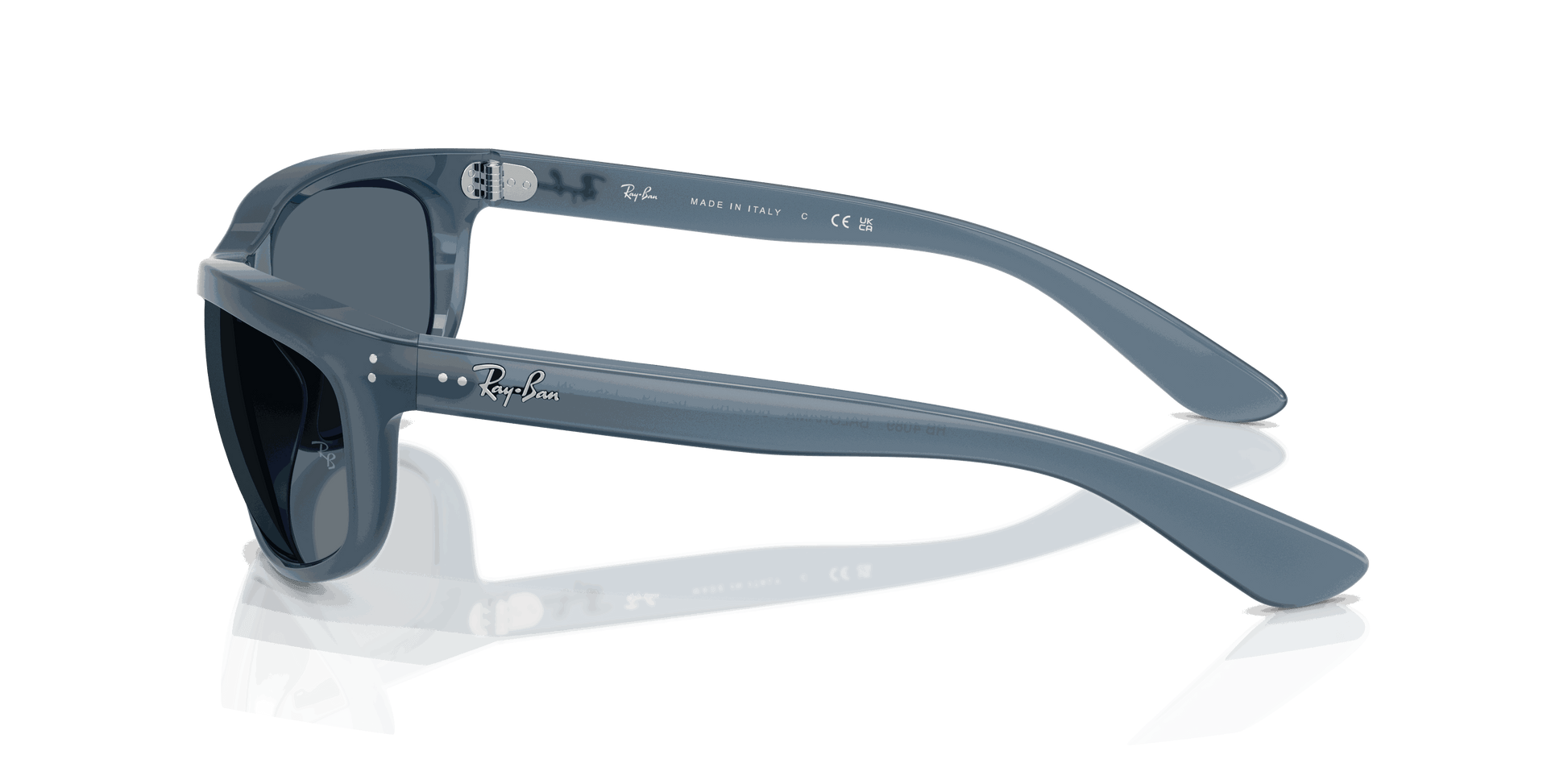[Blue Lenses, Matte Opal Blue Frame]