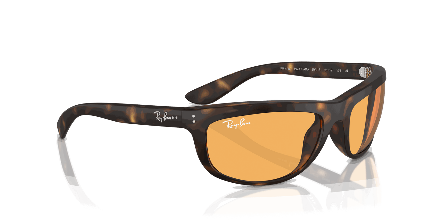 [Orange Lenses, Matte Havana Frame]