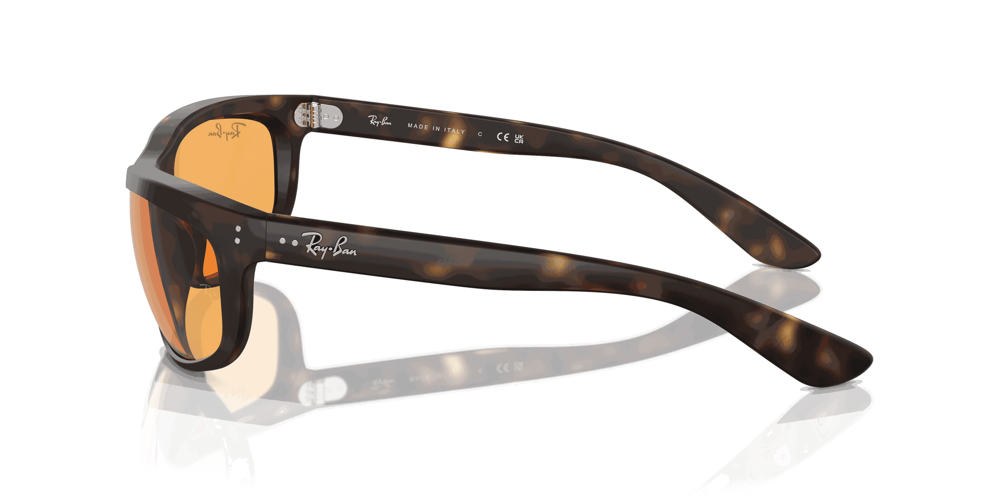 [Orange Lenses, Matte Havana Frame]
