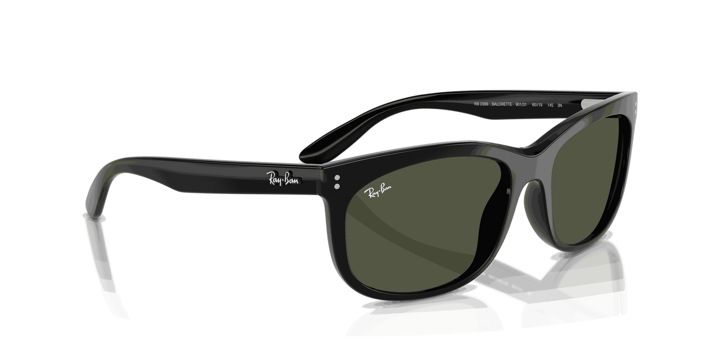 [G-15 Green Lenses, Polished Black Frame]