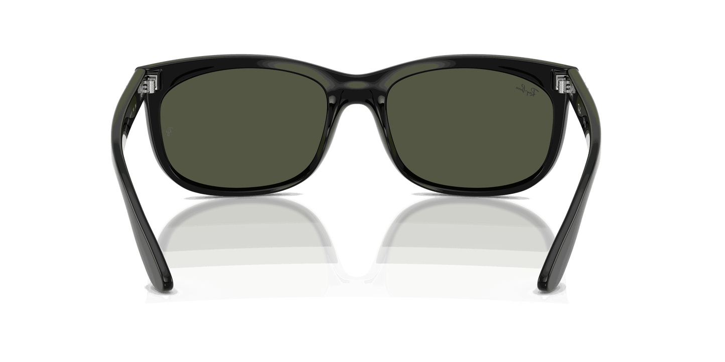 [G-15 Green Lenses, Polished Black Frame]