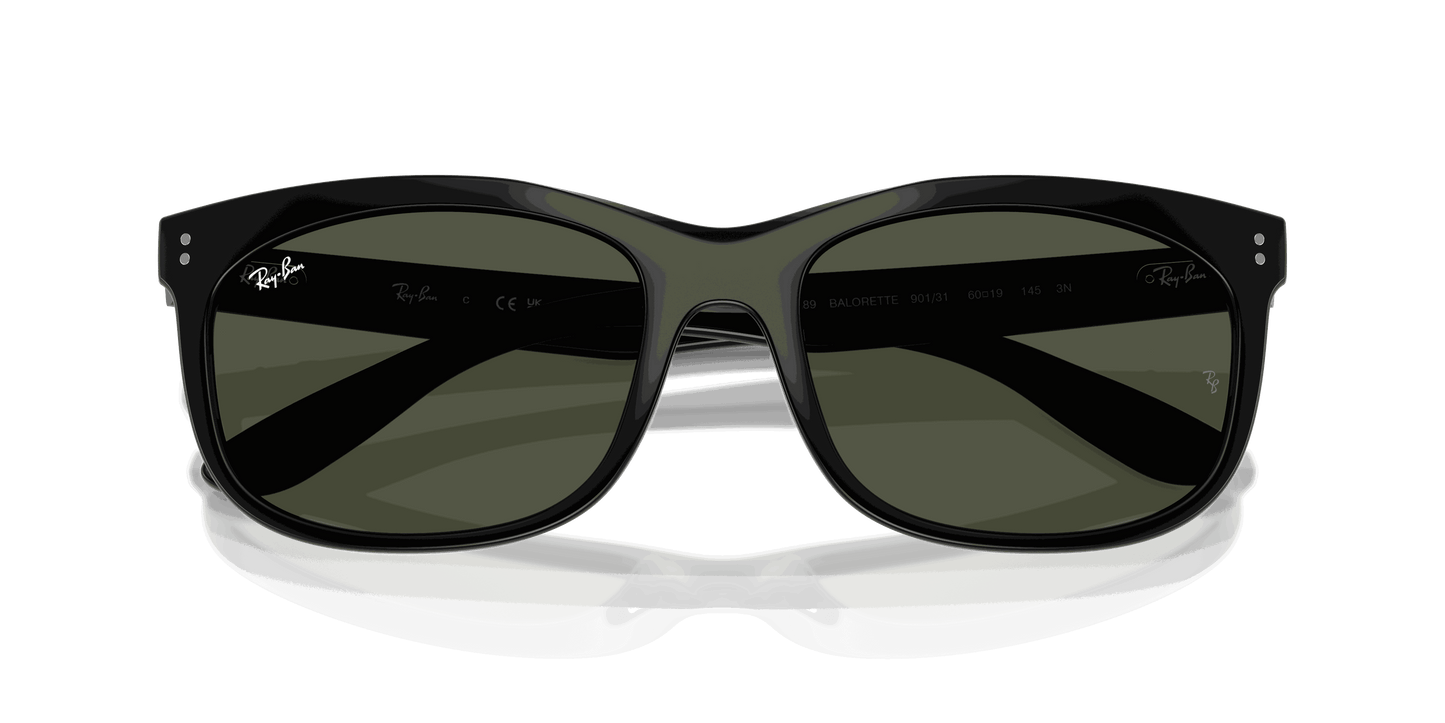 [G-15 Green Lenses, Polished Black Frame]