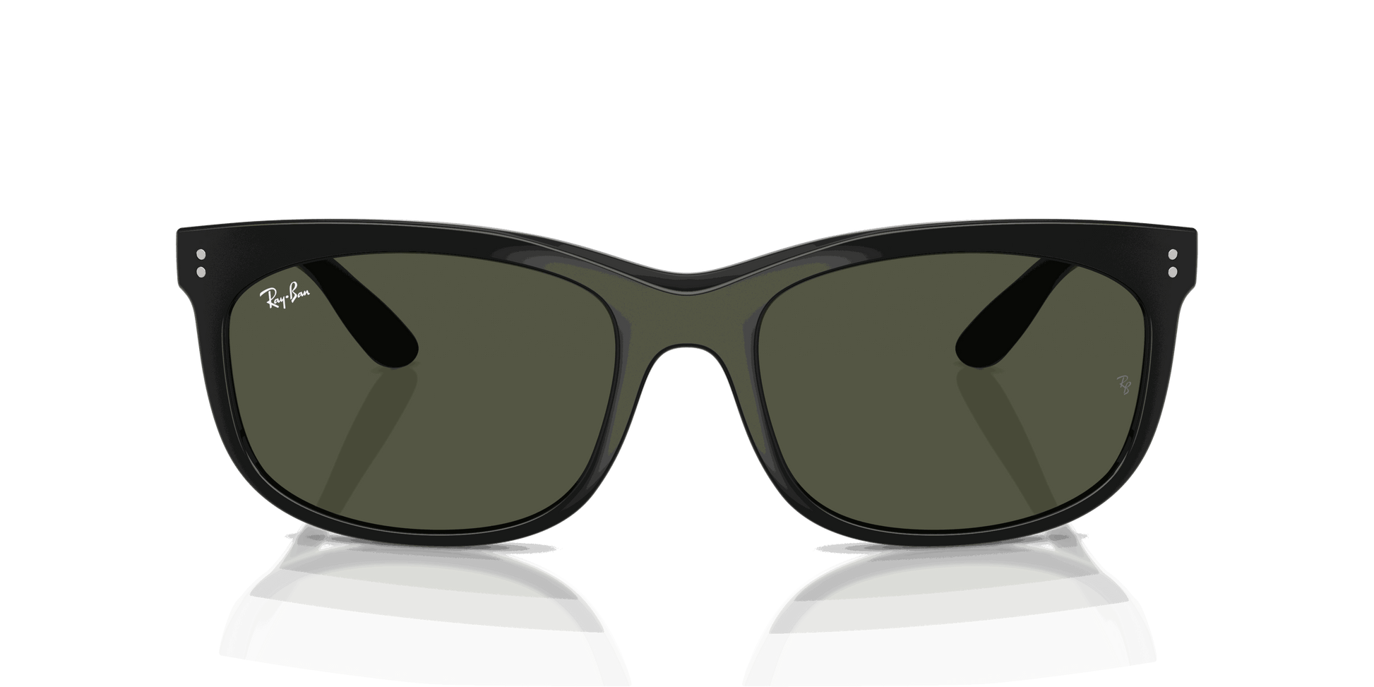 [G-15 Green Lenses, Polished Black Frame]