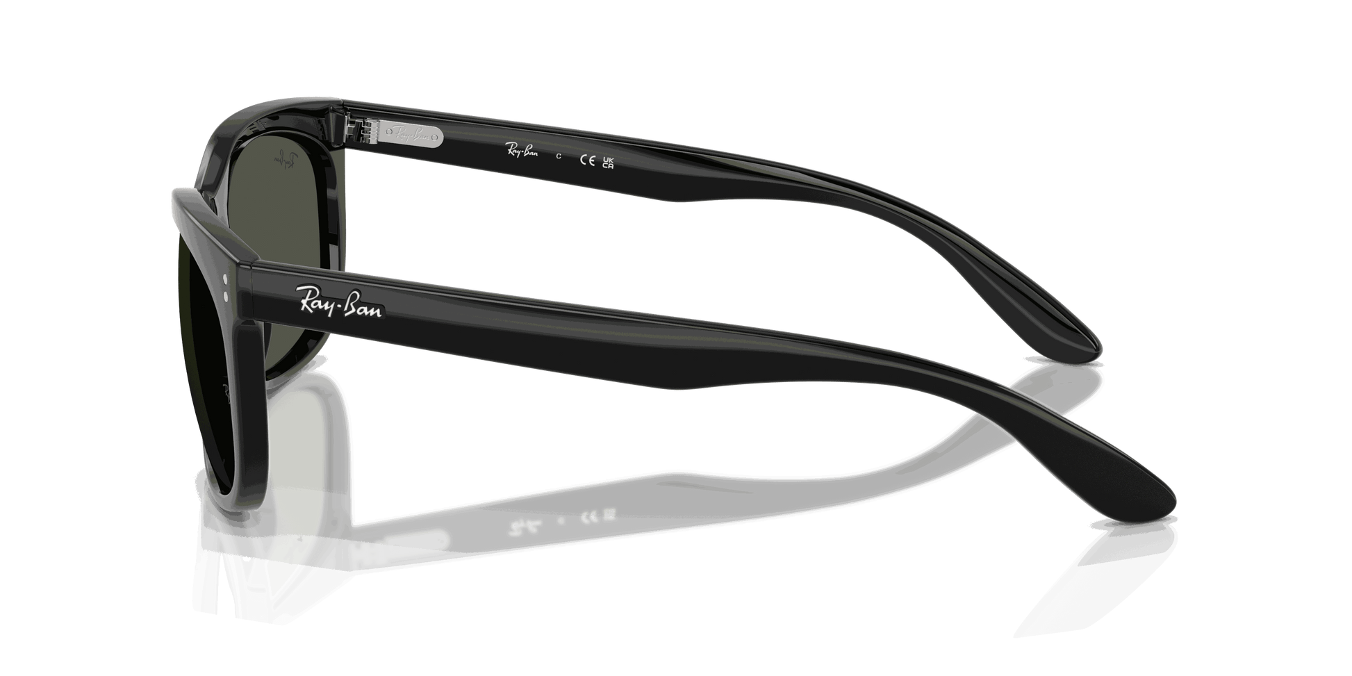 [G-15 Green Lenses, Polished Black Frame]