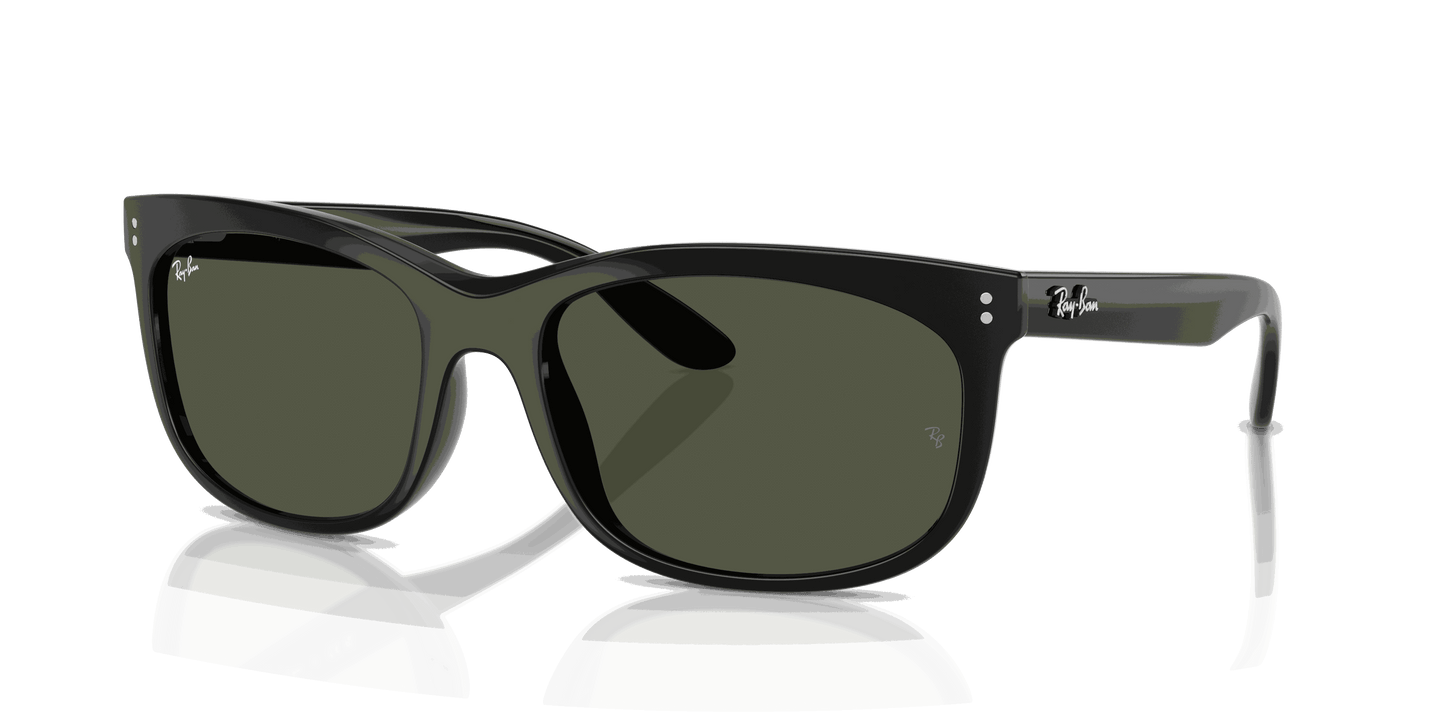 [G-15 Green Lenses, Polished Black Frame]