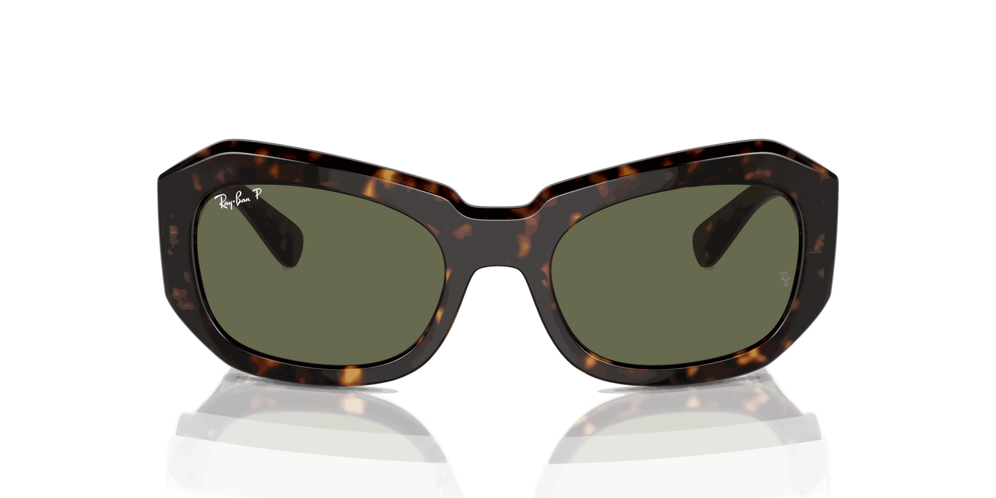 [Green Lenses, Polished Havana Frame]