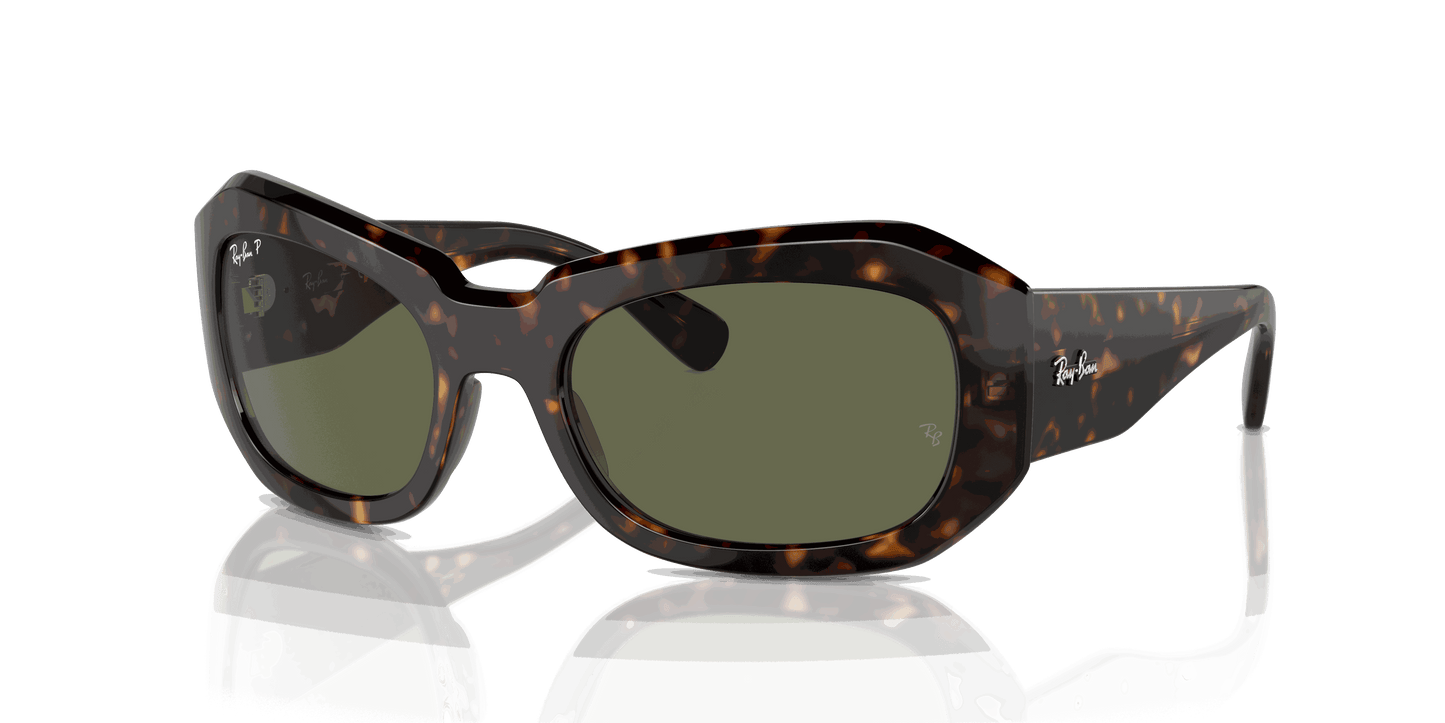 [Green Lenses, Polished Havana Frame]