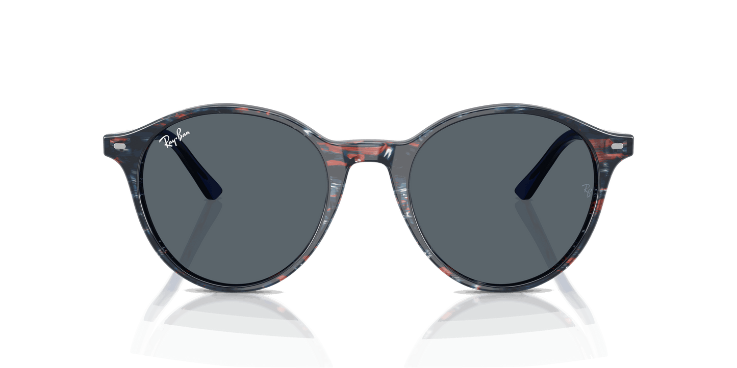 [Blue Lenses, Polished Transparent Shade Fantasy Blue Frame]