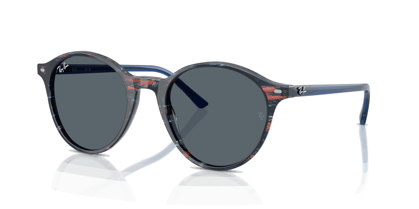 [Blue Lenses, Polished Transparent Shade Fantasy Blue Frame]