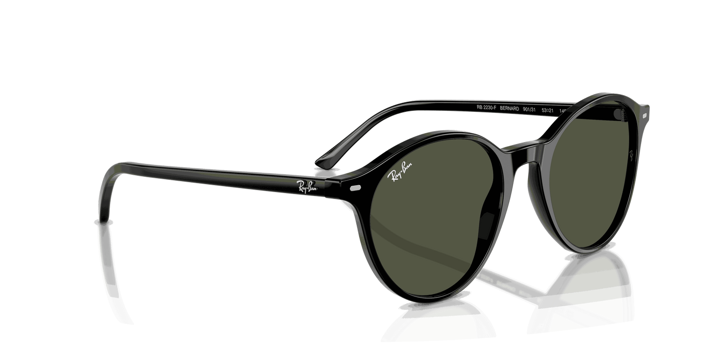 [G-15 Green Lenses, Polished Black Frame]