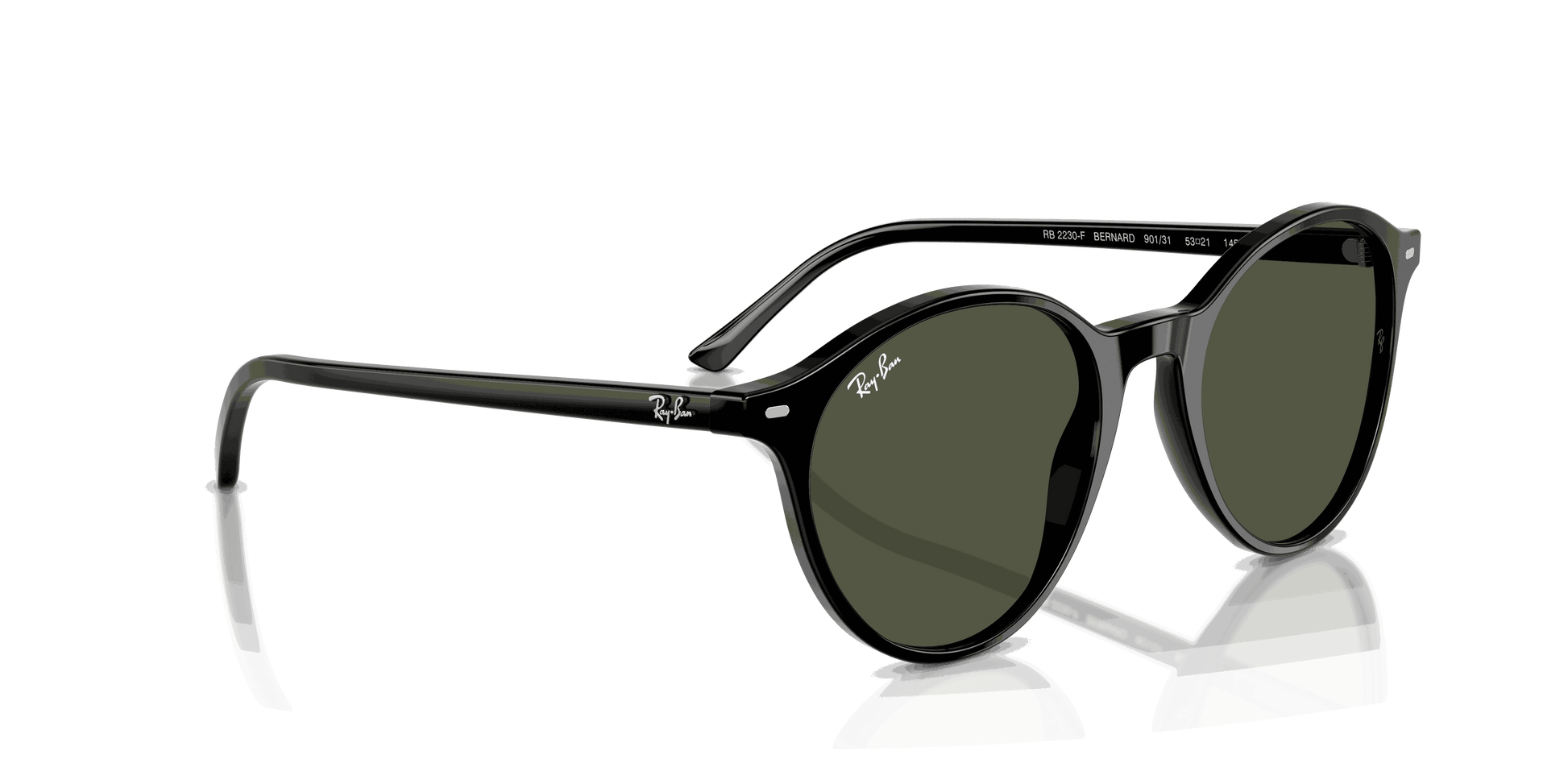 [G-15 Green Lenses, Polished Black Frame]