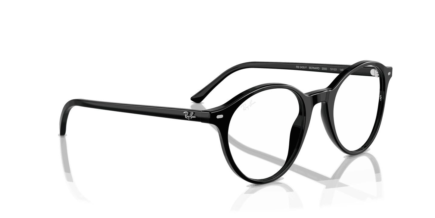[Clear Lenses, Polished Black Frame]