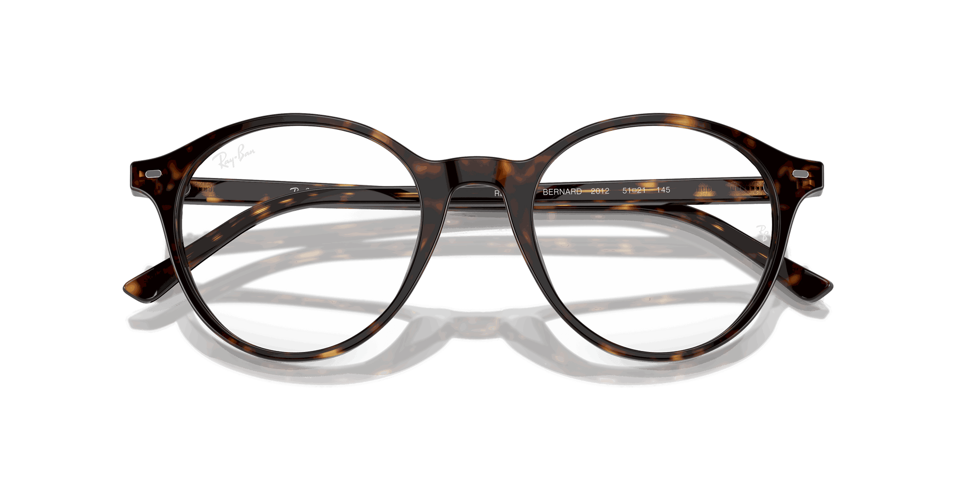 [Clear Lenses, Polished Havana Frame]