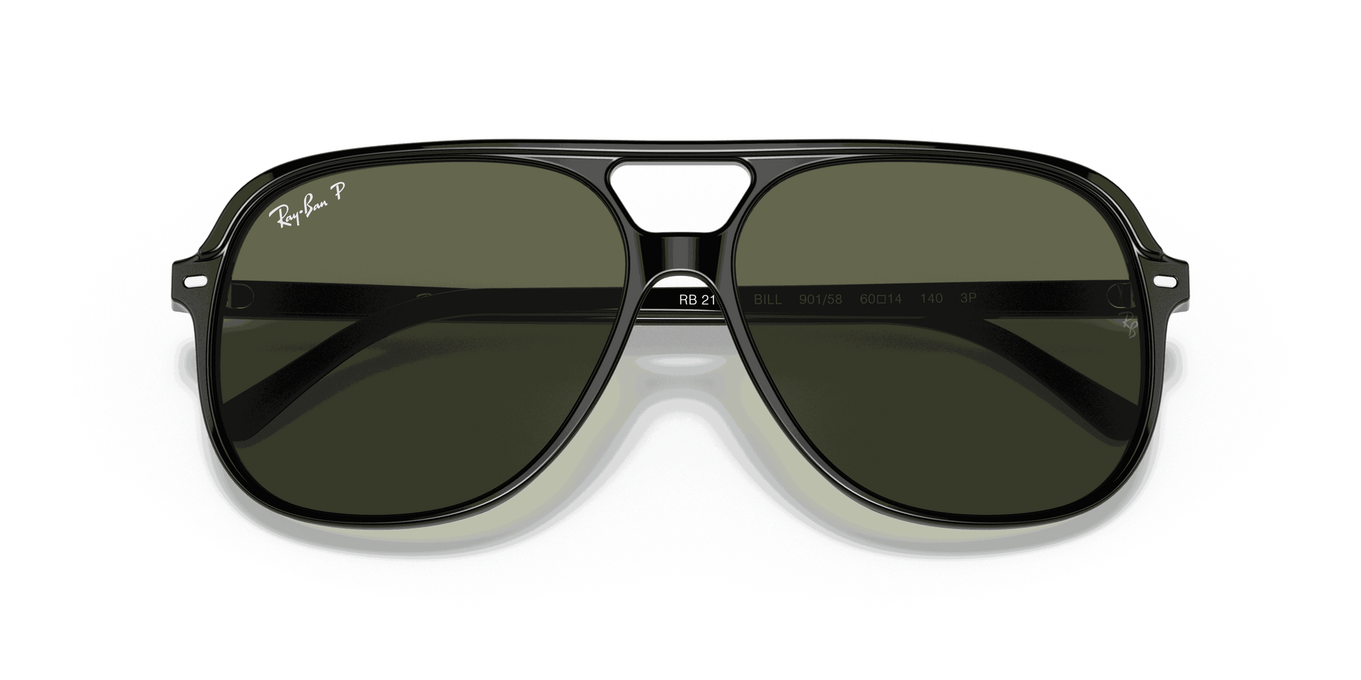 [G-15 Green Lenses, Polished Black Frame]