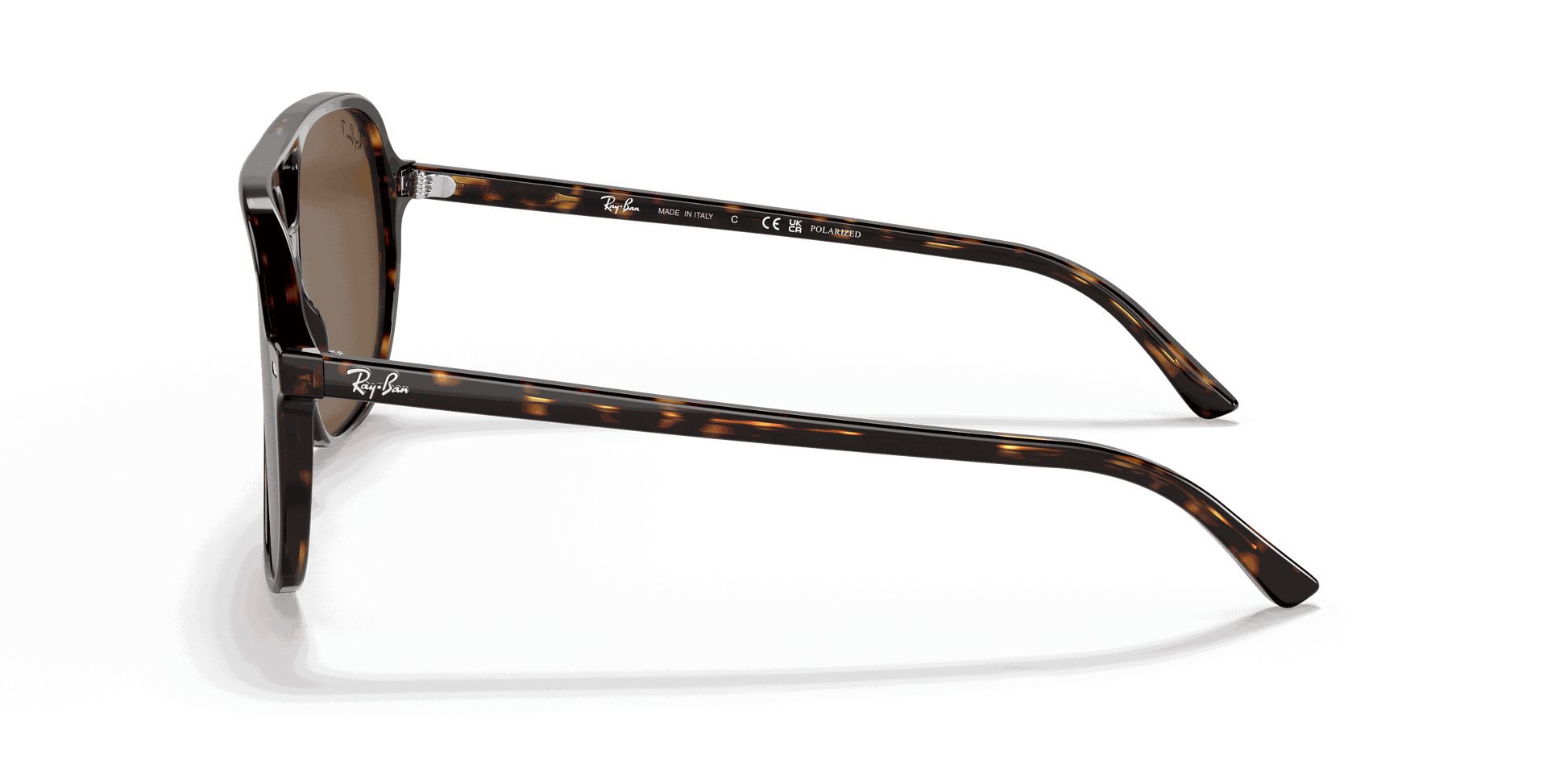 [B-15 Brown Lenses, Polished Havana Frame]