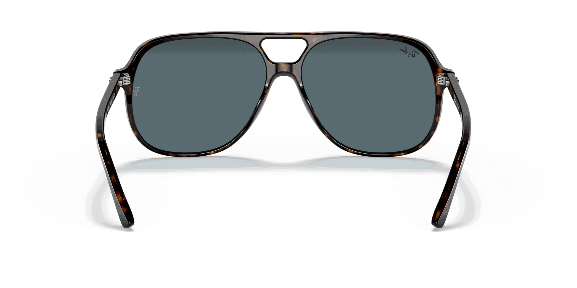 [Blue Lenses, Polished Havana Frame]