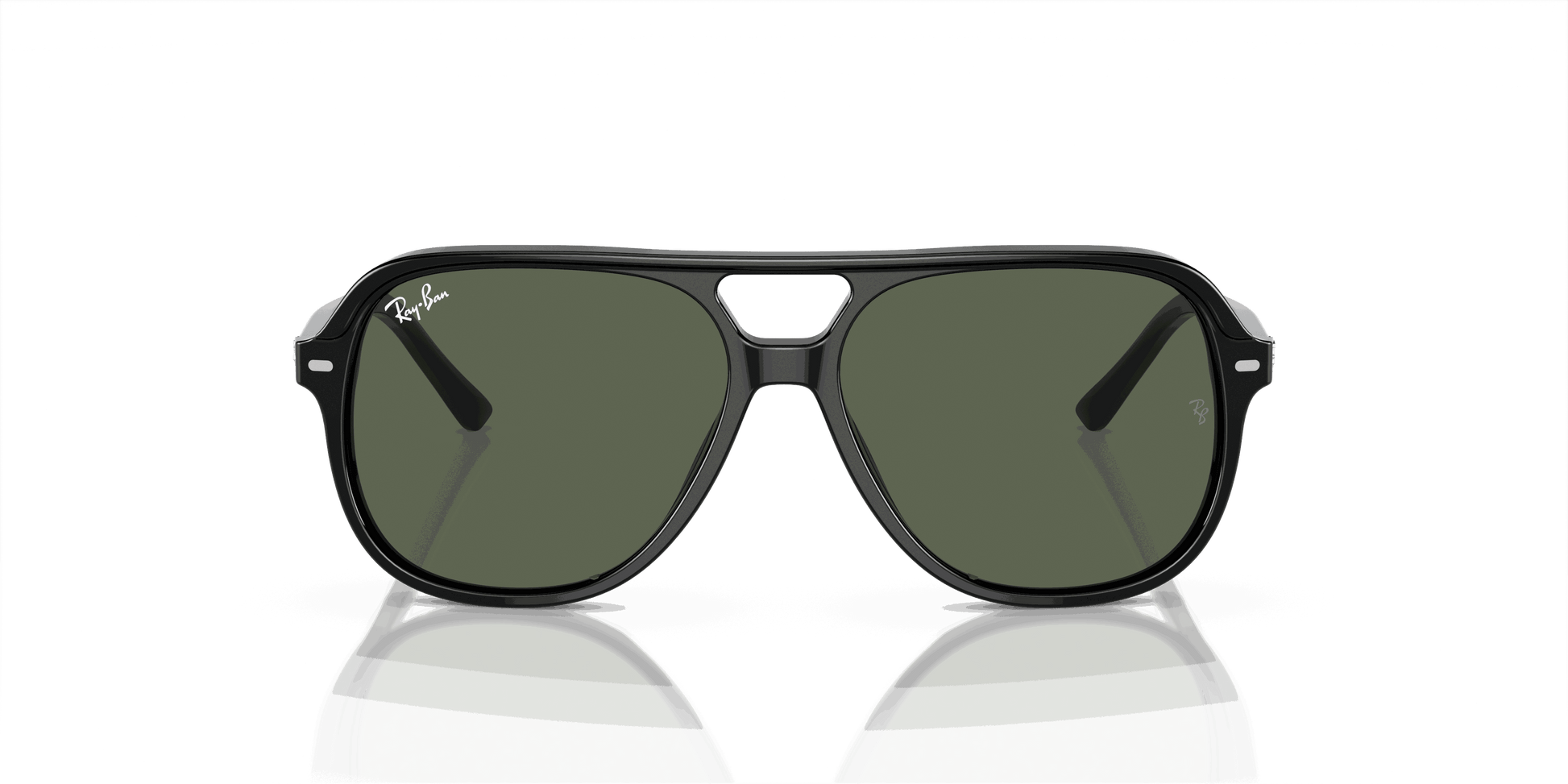 [Dark Green Lenses, Polished Black Frame]
