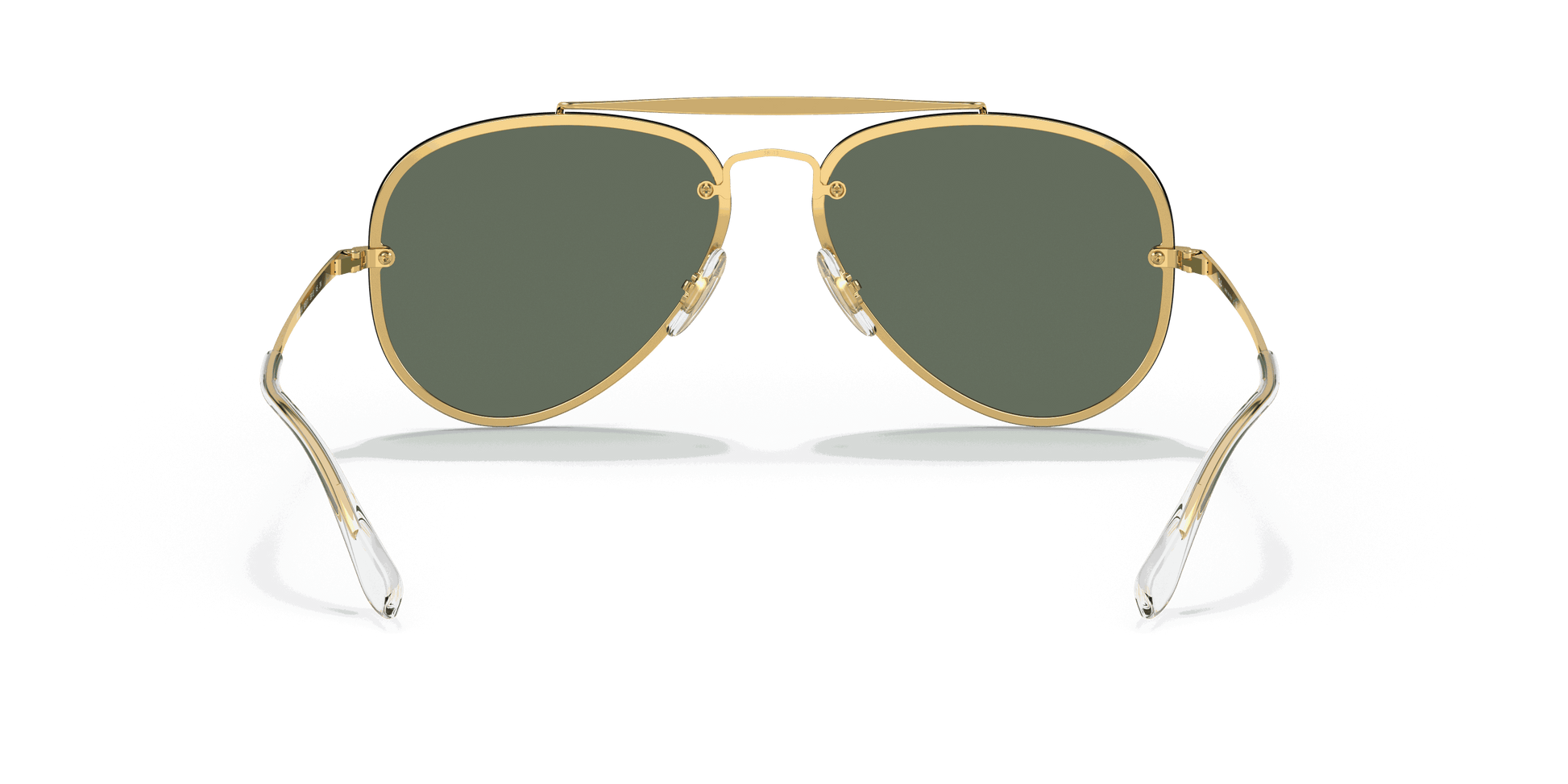 [Dark Green Lenses, Polished Arista Gold Frame]