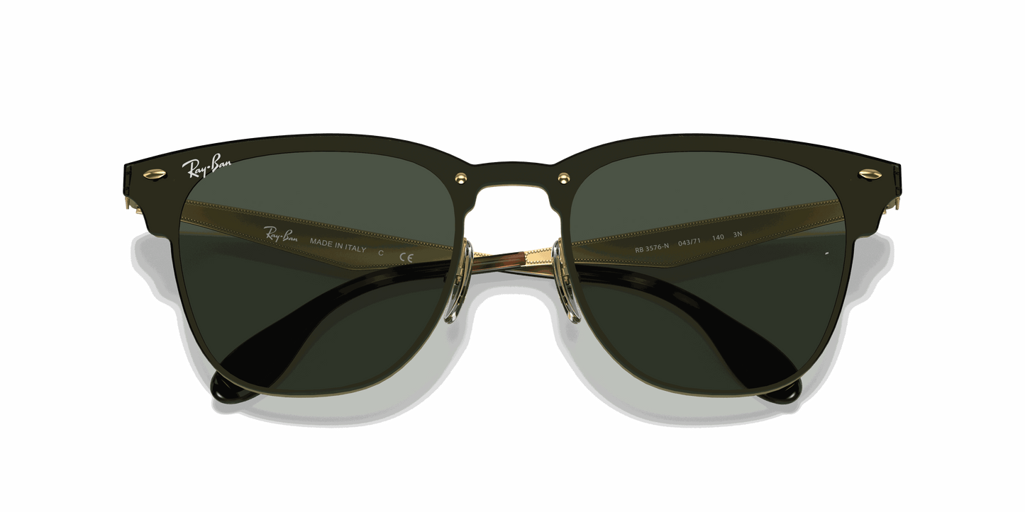 [Dark Green Lenses, Polished Gold Frame]