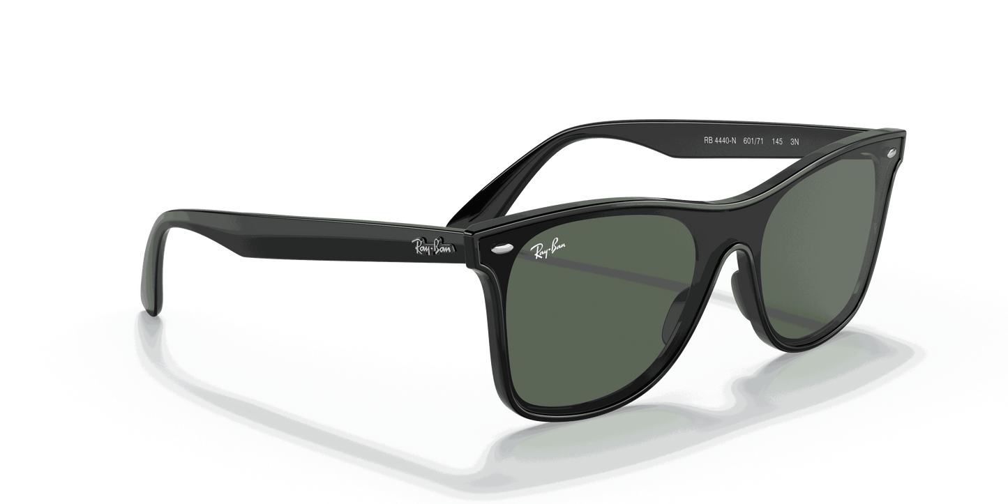[Green Lenses, Polished Black Frame]
