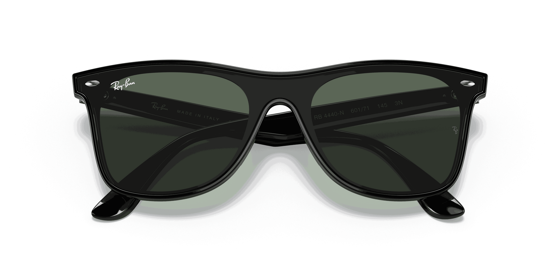 [Green Lenses, Polished Black Frame]