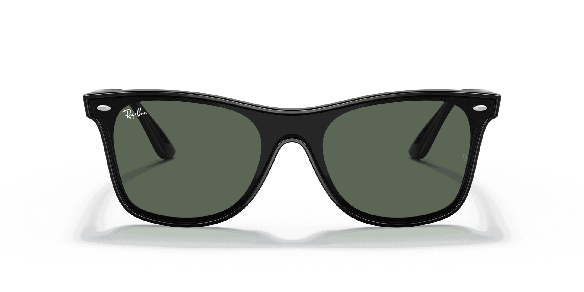 [Green Lenses, Polished Black Frame]