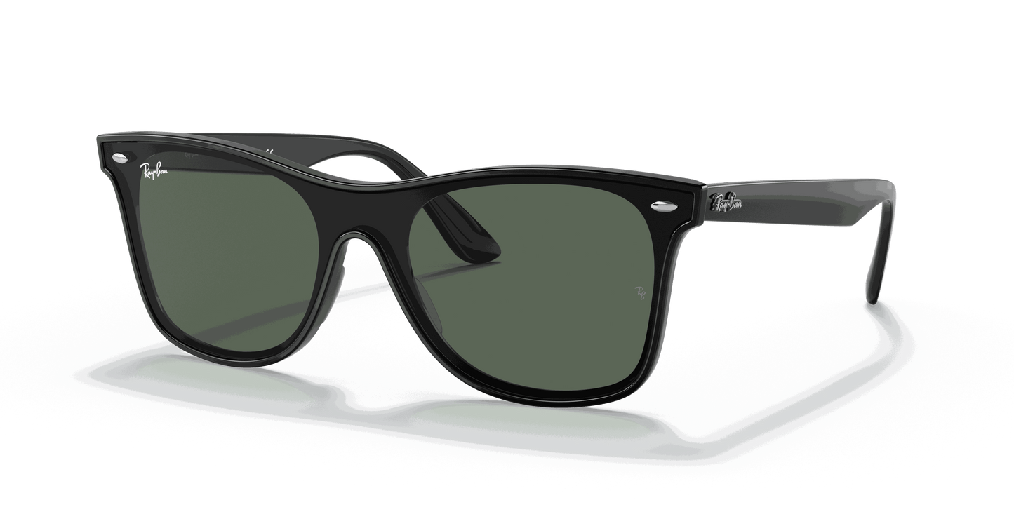 [Green Lenses, Polished Black Frame]