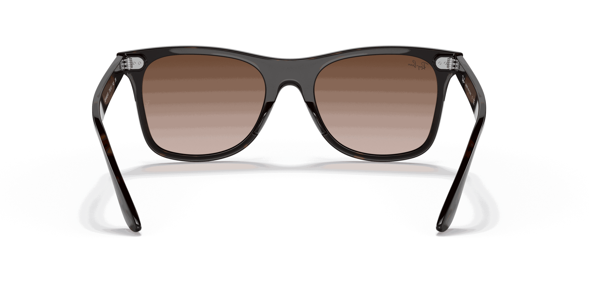 [Brown Gradient Lenses, Polished Light Havana Frame]