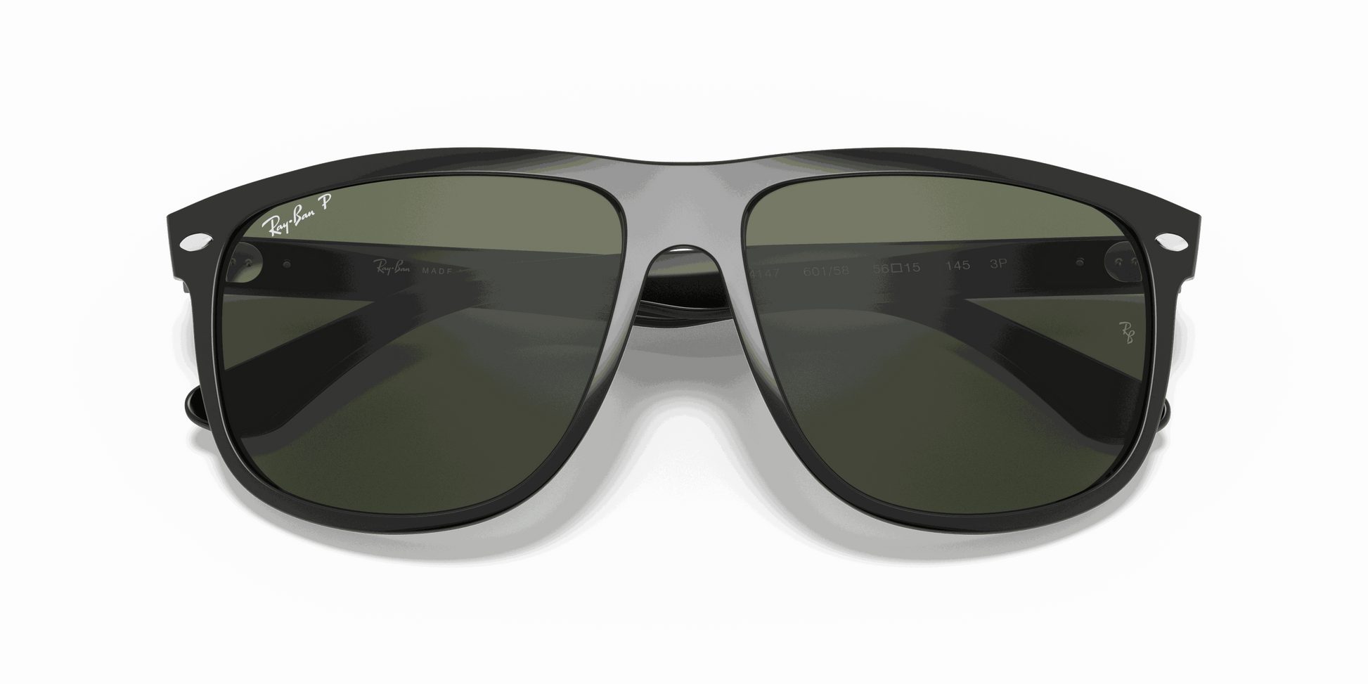 [Dark Green Lenses, Polished Black Frame]