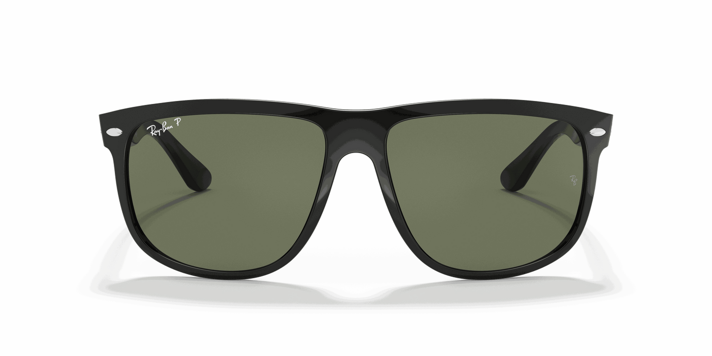 [Dark Green Lenses, Polished Black Frame]
