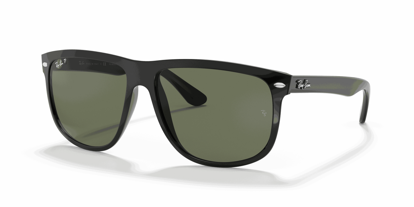 [Dark Green Lenses, Polished Black Frame]