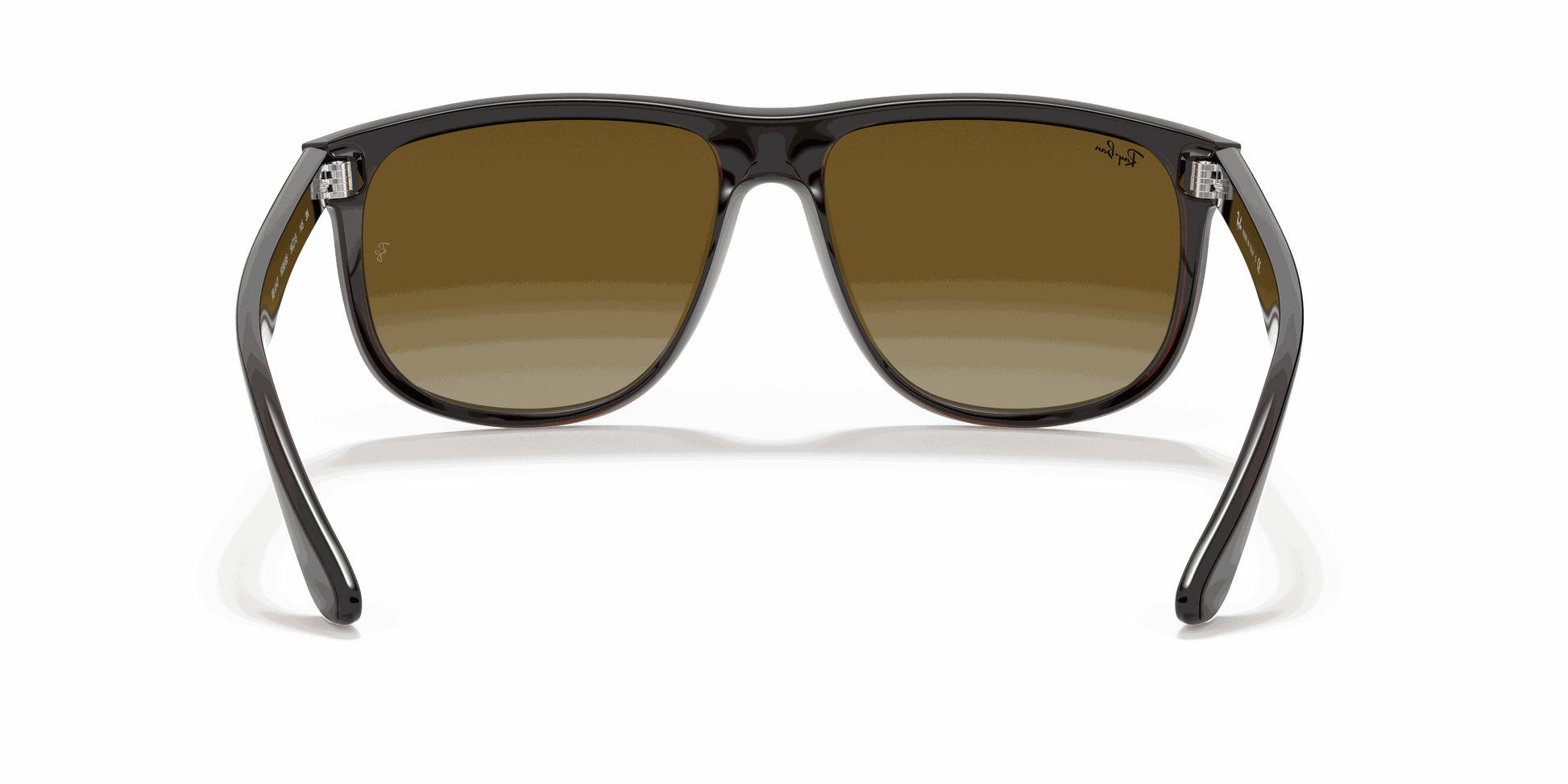 [Brown Gradient Lenses, Polished Black On Brown Frame]