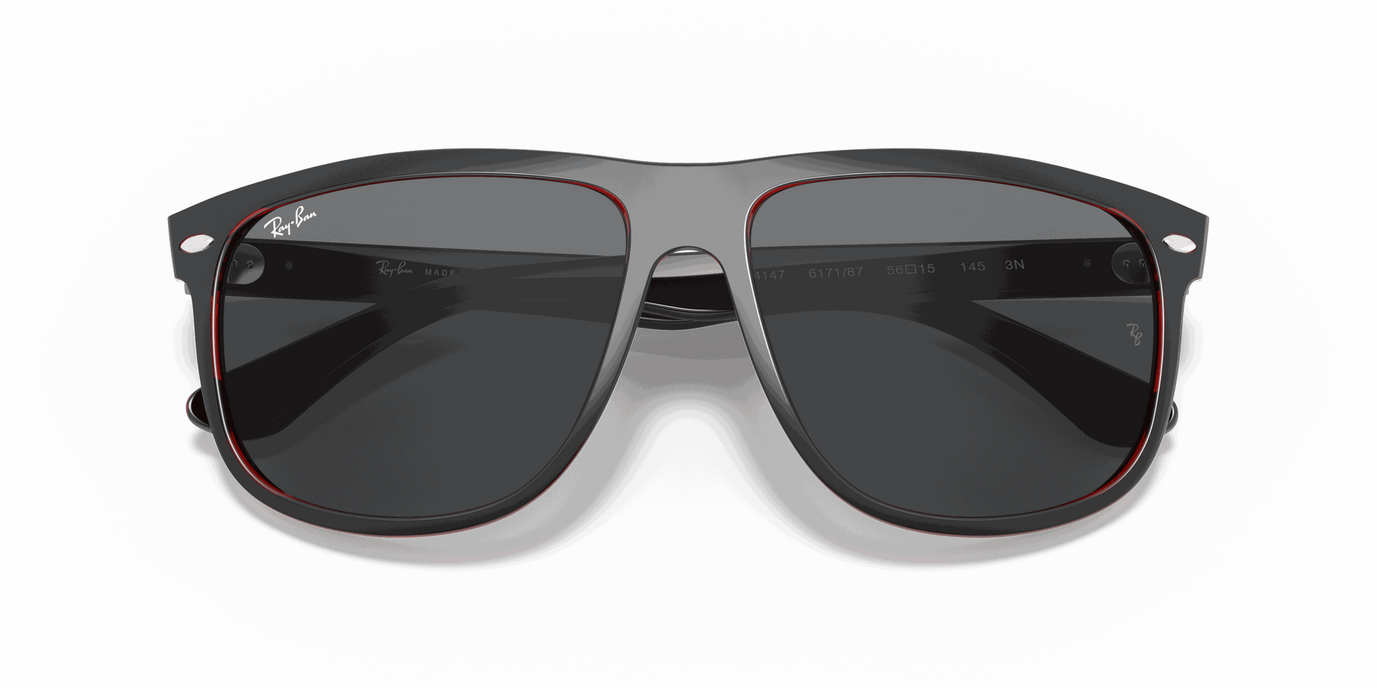 [Grey Lenses, Matte Black Frame]