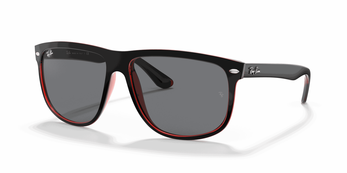 [Grey Lenses, Matte Black Frame]