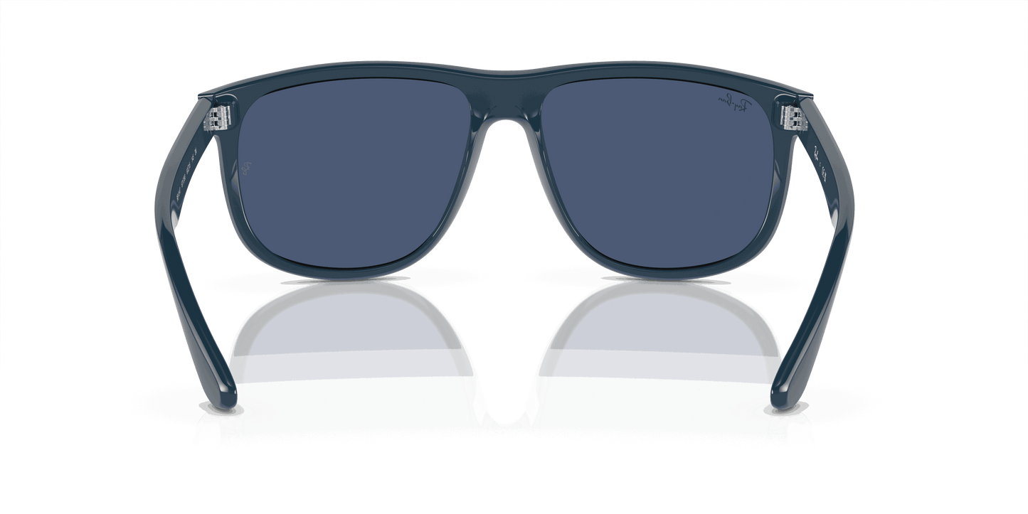 [Dark Blue Lenses, Polished Dark Blue Frame]