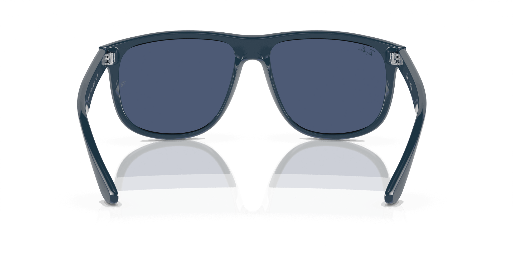 [Dark Blue Lenses, Polished Dark Blue Frame]