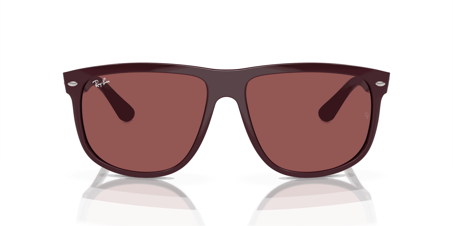 [Dark Violet Lenses, Polished Bordeaux Frame]