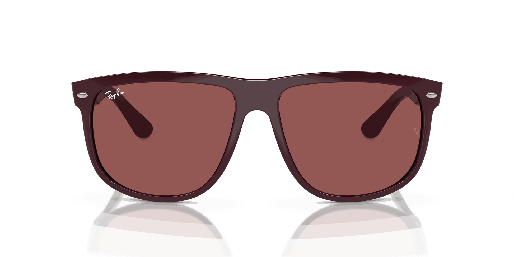 [Dark Violet Lenses, Polished Bordeaux Frame]