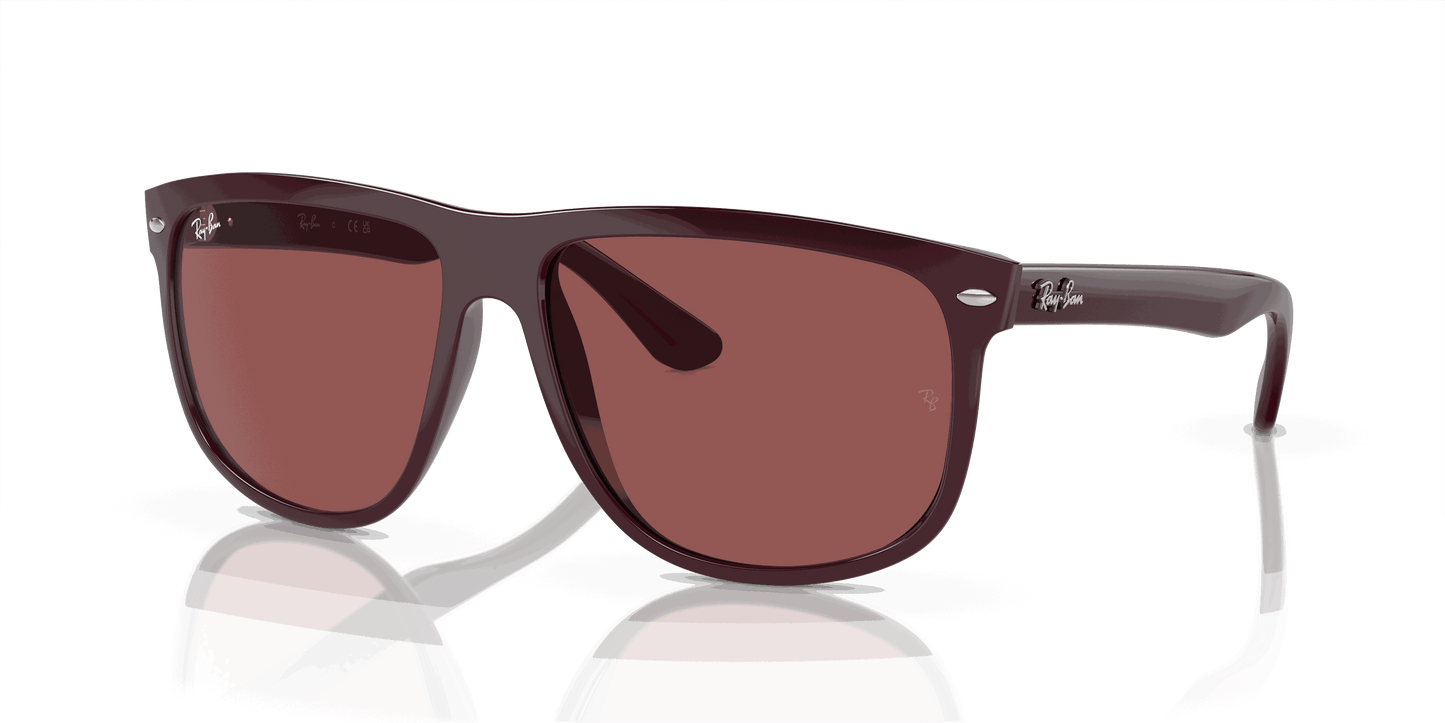 [Dark Violet Lenses, Polished Bordeaux Frame]