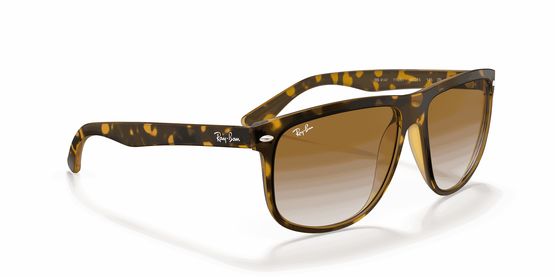 [Light Brown Gradient Lenses, Polished Light Havana Frame]
