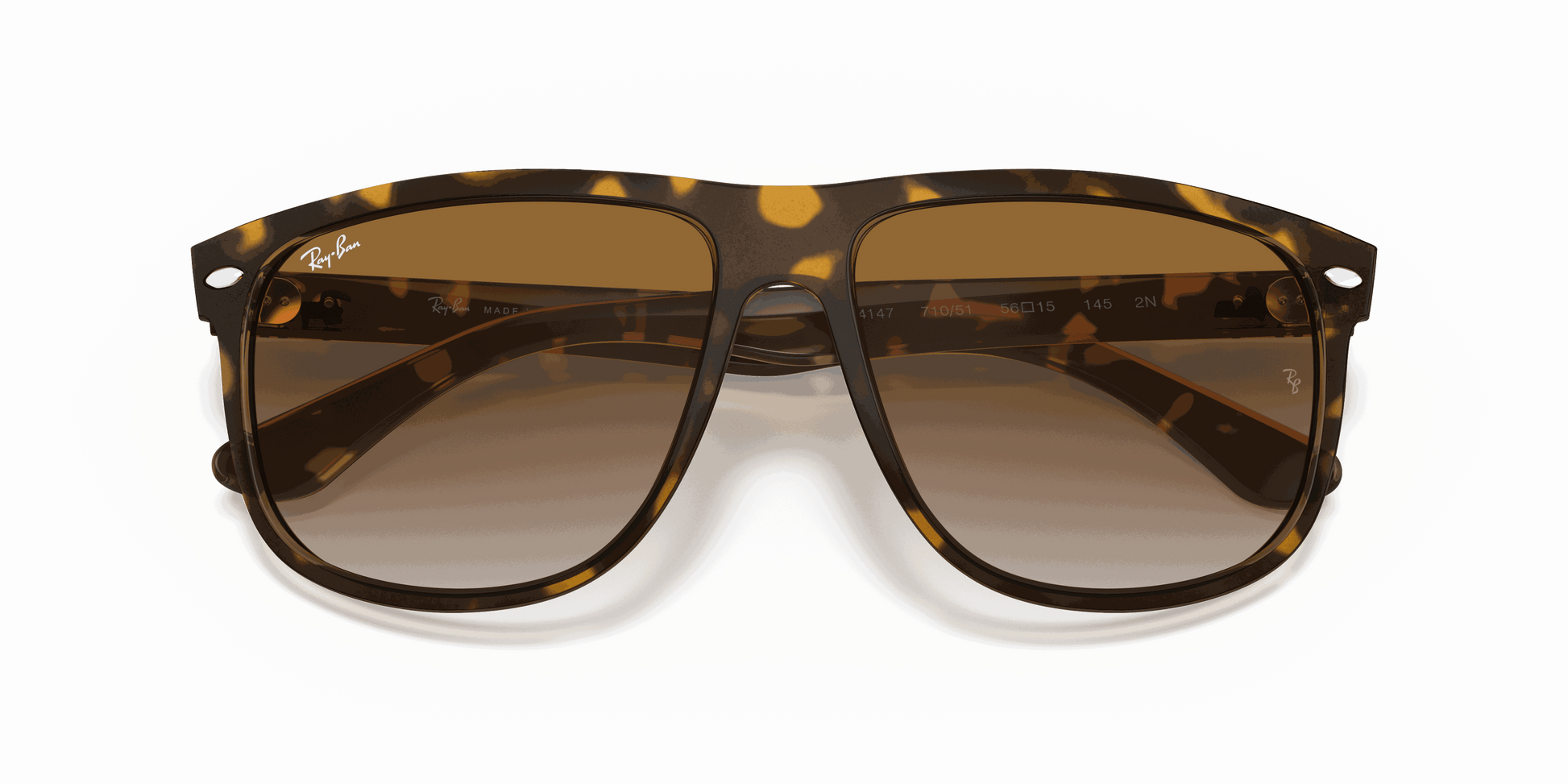 [Light Brown Gradient Lenses, Polished Light Havana Frame]