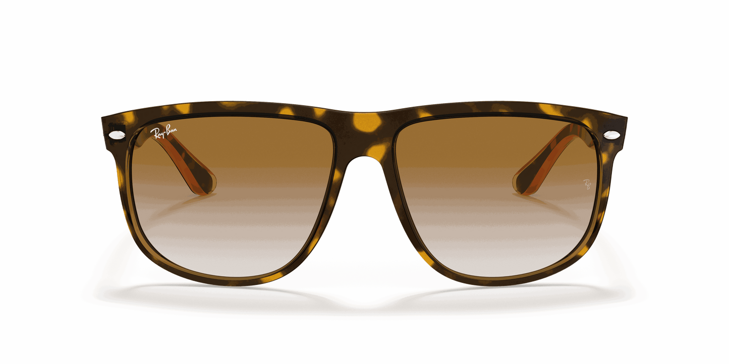 [Light Brown Gradient Lenses, Polished Light Havana Frame]