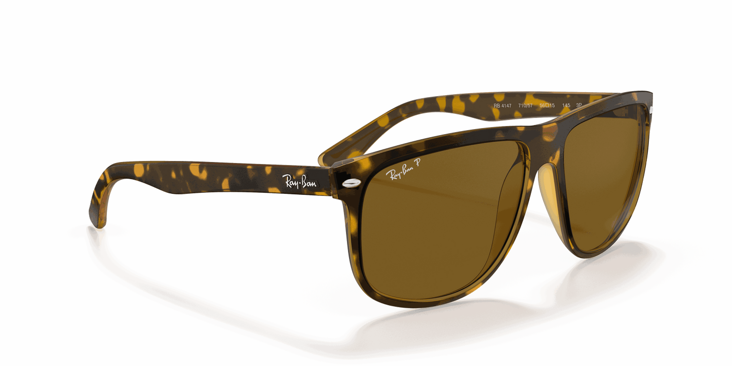 [Brown Lenses, Polished Light Havana Frame]