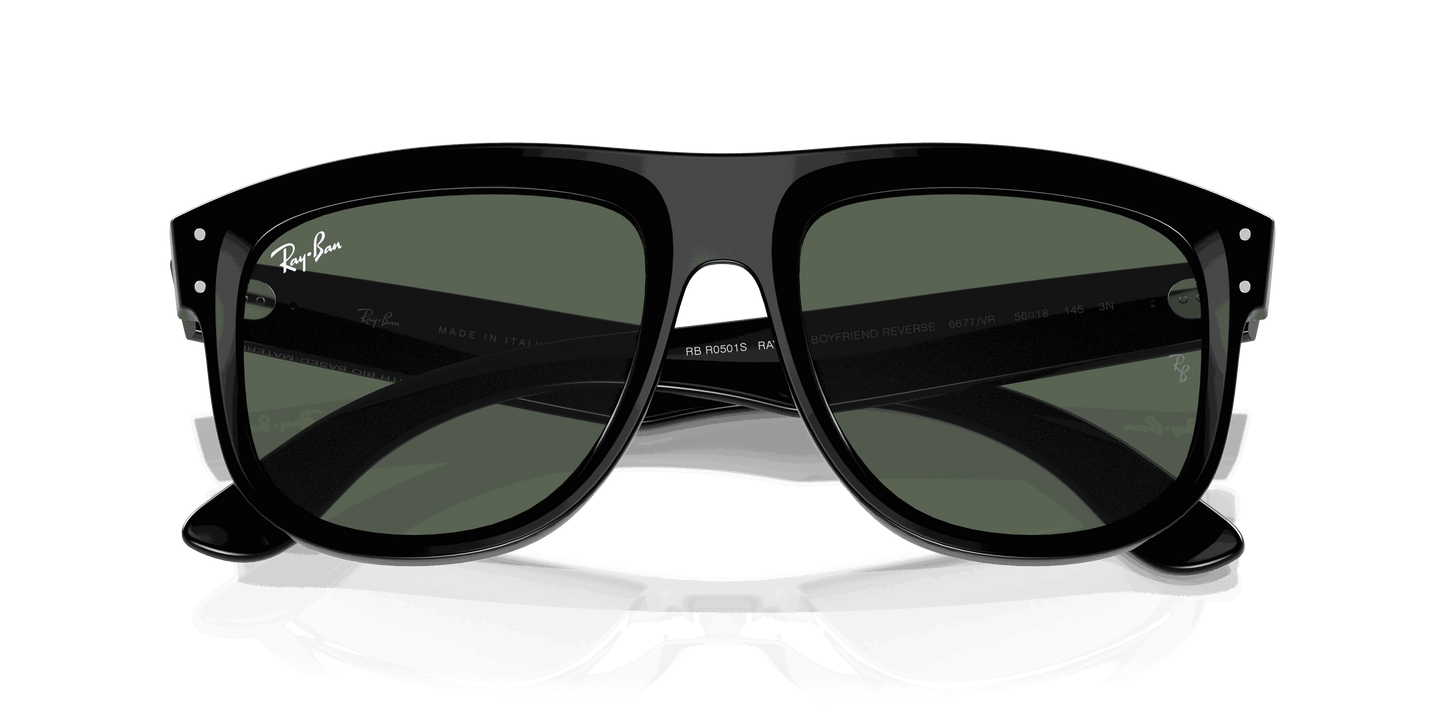 [G-15 Green Lenses, Polished Black Frame]