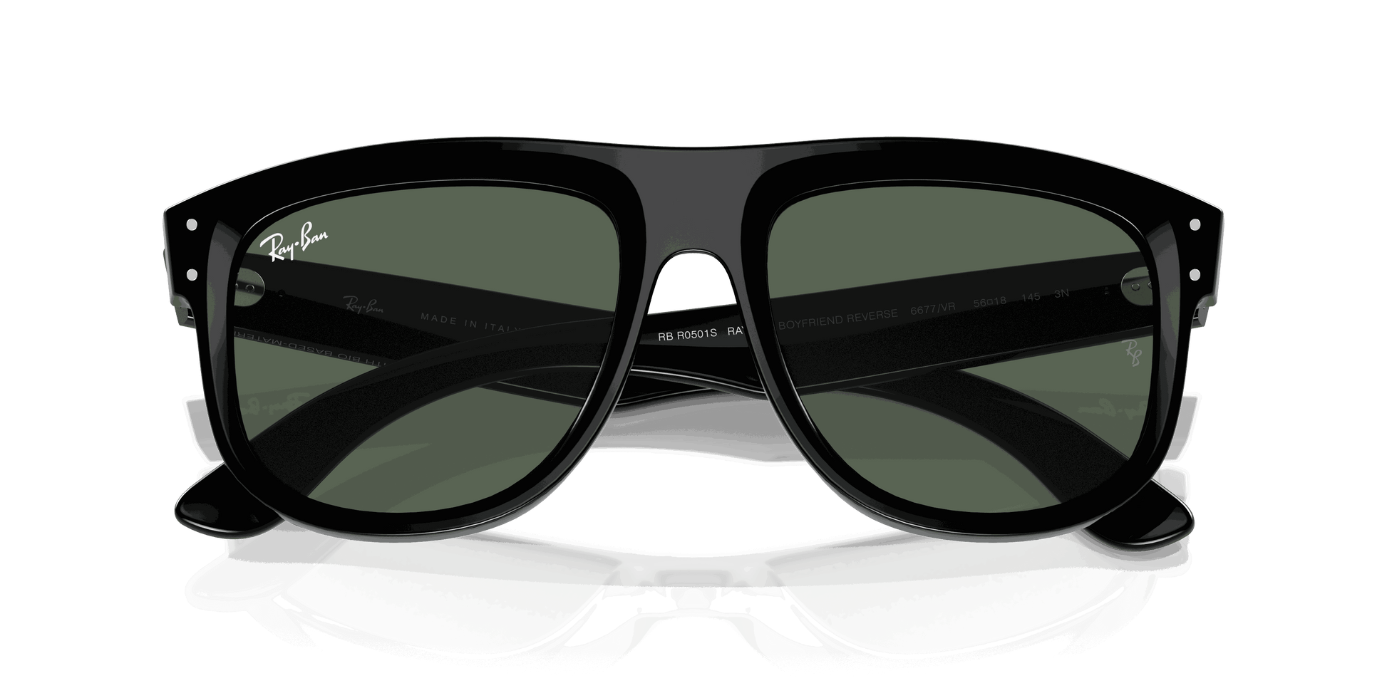 [G-15 Green Lenses, Polished Black Frame]