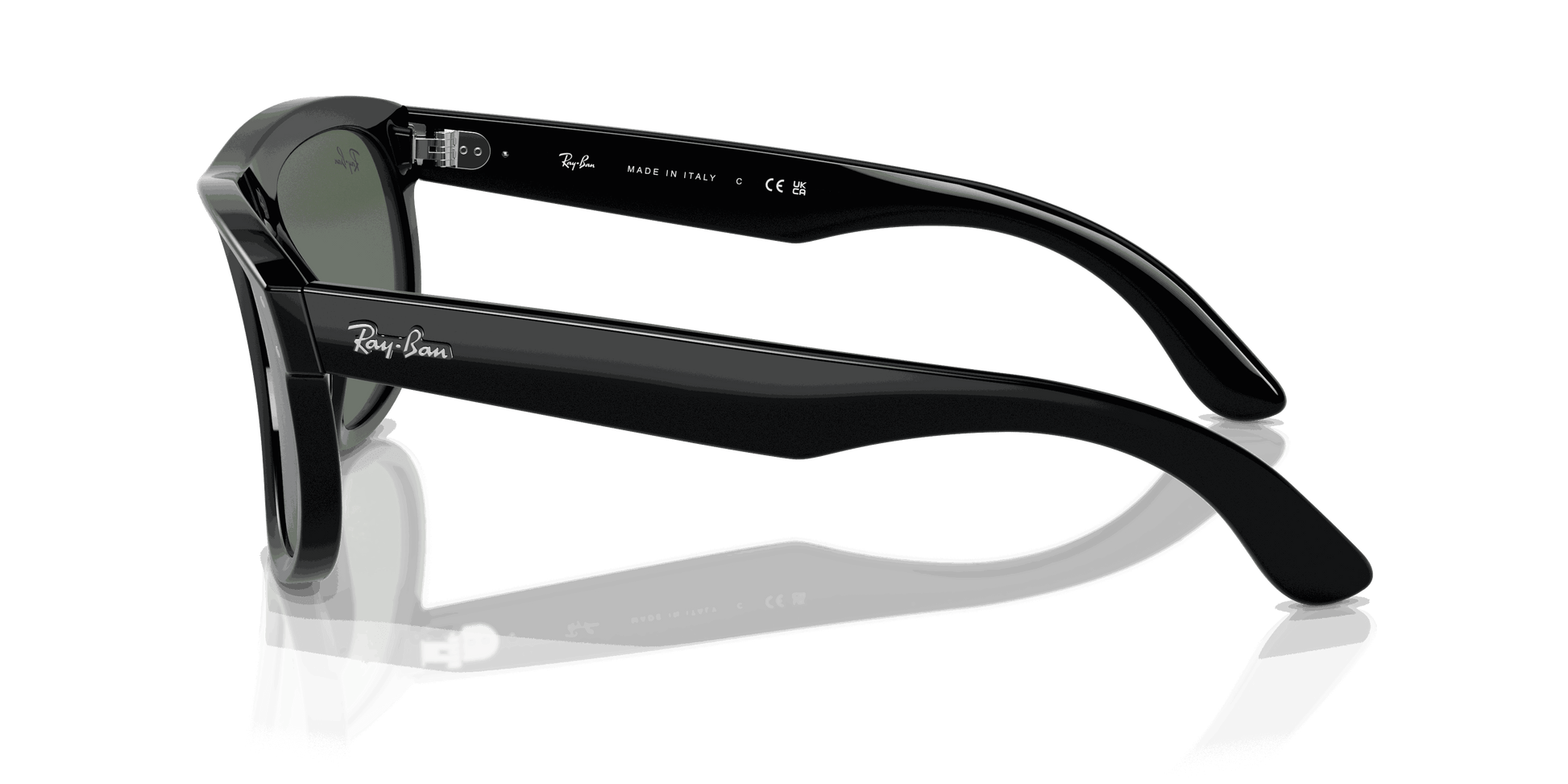 [G-15 Green Lenses, Polished Black Frame]
