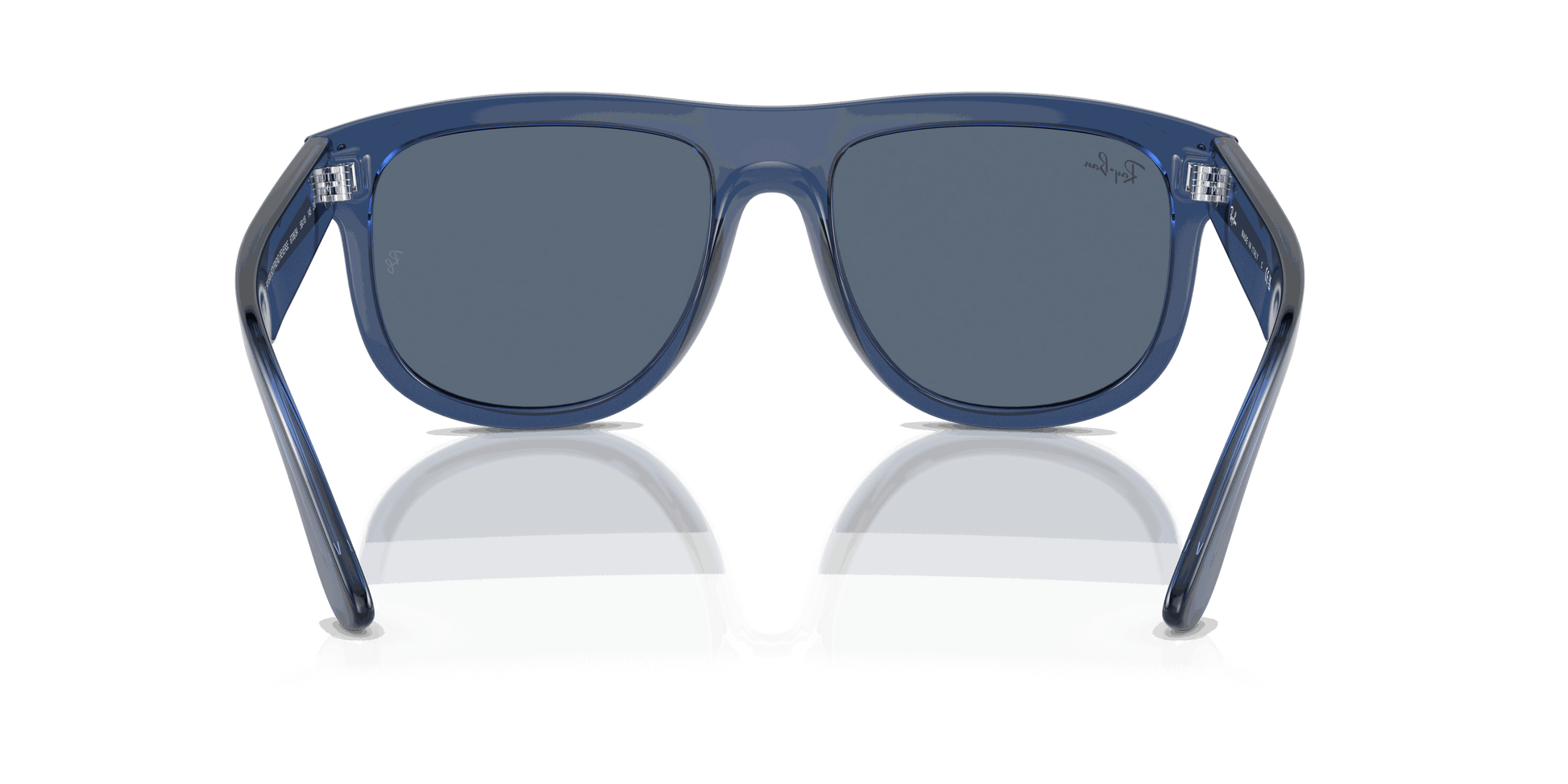 [Blue Lenses, Polished Transparent Navy Blue Frame]